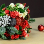 Новогодние букеты 2020. Поделка новогодний букет своими руками вместо ёлки.