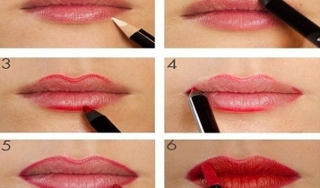 Как выбрать цвет карандаша для губ под помаду - 4 правила